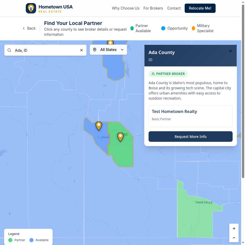 Partner Broker Popup