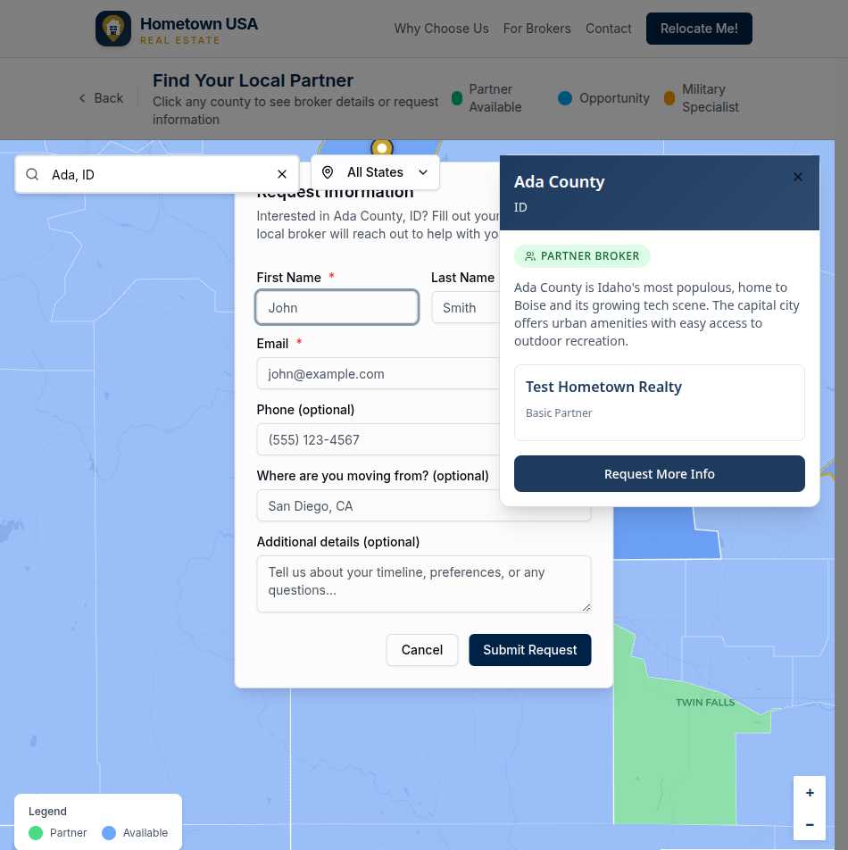 Lead Submission Form