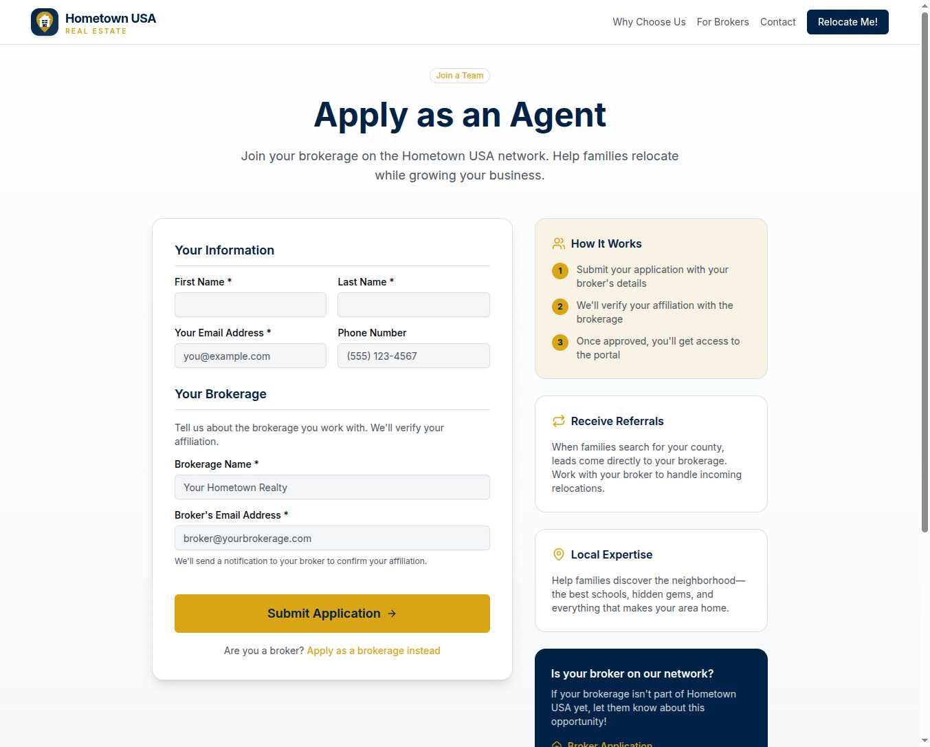 Agent Application